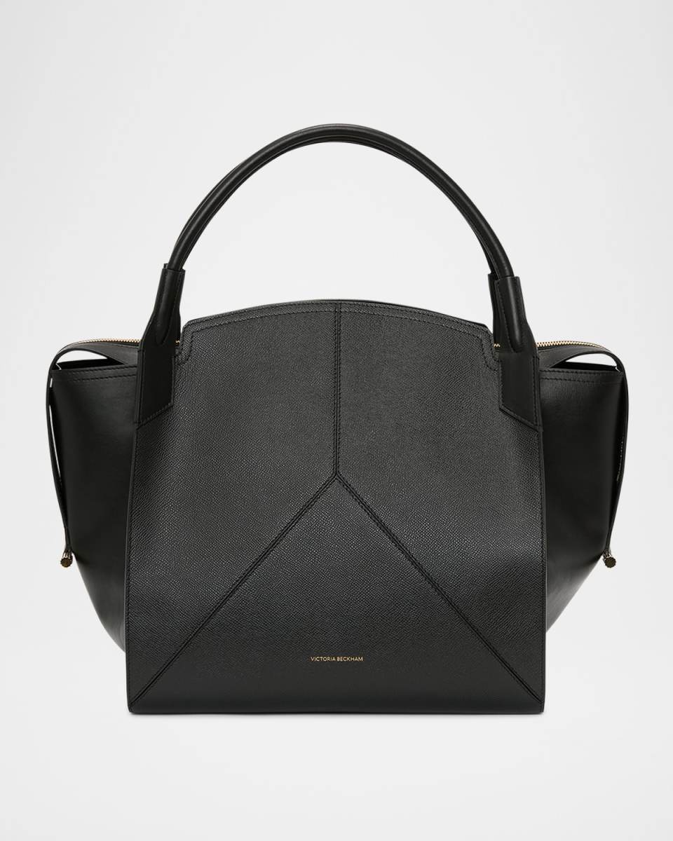 The Victoria Grained Leather Shoulder Bag